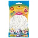 SACHET 1000 PERLES BLANCHES - PERLES A REPASSER HAMA MIDI