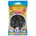 SACHET 1000 PERLES NOIRES - PERLES A REPASSER HAMA MIDI