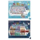 Valisette 2 puzzles 100 et 200pces 70x56cm bateaux de croisiere - jouets56.fr - magasin jeux et jouets dans morbihan en bretagne