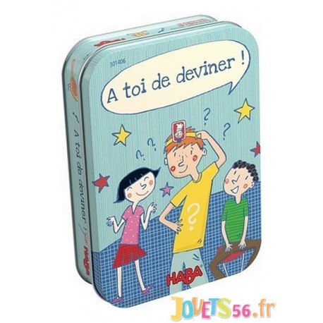 JEU A TOI DE DEVINER BOITE METAL - Jouets56.fr - Magasin jeux et jouets dans Morbihan en Bretagne