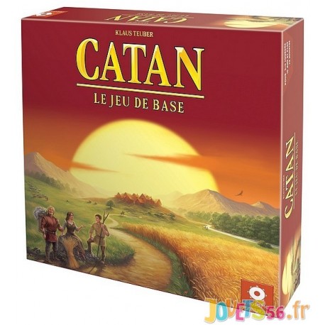 JEU CATAN LE JEU DE BASE - Jouets56.fr - Magasin jeux et jouets dans Morbihan en Bretagne