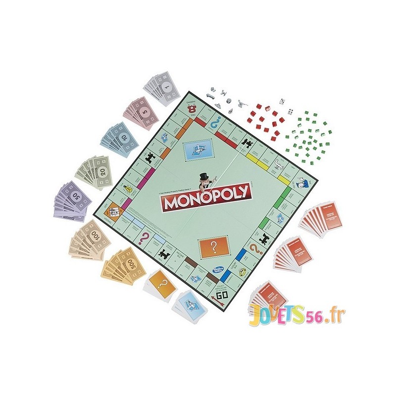 Monopoly classique refresh nouveaux pions 