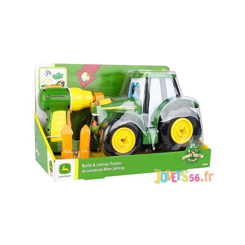 Je construis mon tracteur johnny 