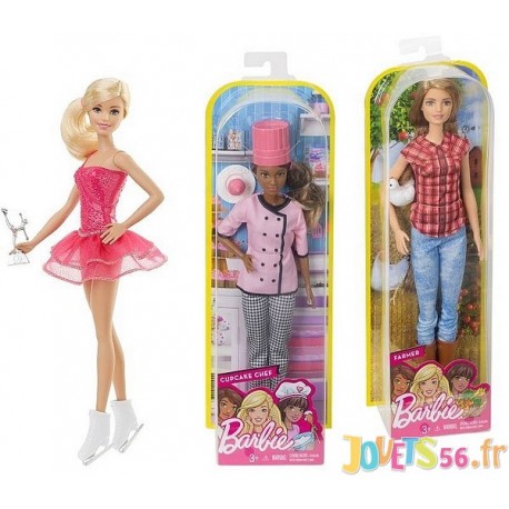 POUPEE BARBIE 30CM METIERS DE REVE ASST - Jouets56.fr - Magasin Jeux et Jouets dans le Morbihan en Bretagne