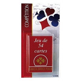 JEU 54 CARTES COMPETITION BLISTER - Jouets56.fr - Magasin Jeux et Jouets dans le Morbihan en Bretagne