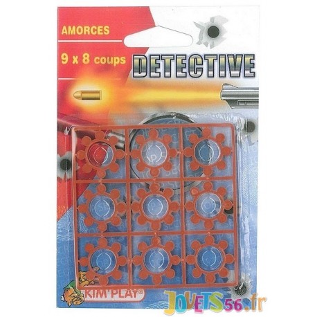 AMORCES 9X8 COUPS - Jouets56.fr - Magasin Jeux et Jouets dans le Morbihan en Bretagne