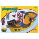 9118 bateau de pirates playmobil 1.2.3 - jouets56.fr - magasin jeux et jouets dans le morbihan en bretagne