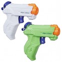 NERF ZIPFIRE SUPER SOAKER PACK DE 2 PISTOLETS EAU