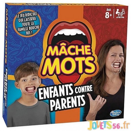 JEU MACHE-MOTS ENFANTS CONTRE PARENTS - Jouets56.fr - Magasin Jeux et Jouets dans le Morbihan en Bretagne