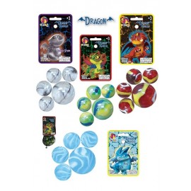 20 BILLES ET 1 BOULET DRAGONS-jouets-sajou-56