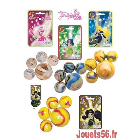 20 BILLES ET 1 BOULET FAIRIES-jouets-sajou-56