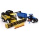 Coffret moissonneuse batteuse avec tracteur et remorque 1.32e - jouets56.fr - magasin jeux et jouets dans morbihan en bretagne