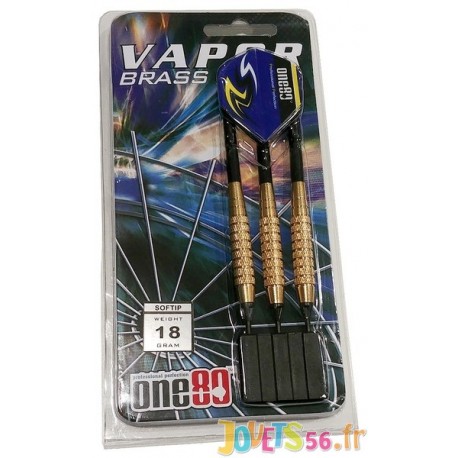 3 FLECHETTES LAITON VAPOR SOFT POINTES NYLON 16G - Jouets56.fr - Magasin jeux et jouets dans Morbihan en Bretagne