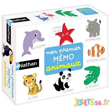 MON PREMIER MEMO ANIMAUX - Jouets56.fr - Magasin jeux et jouets dans Morbihan en Bretagne