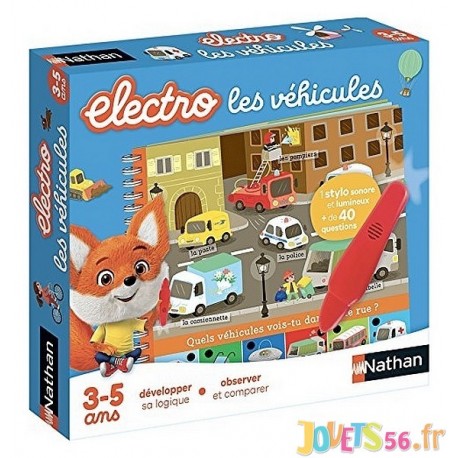 PETIT ELECTRO LES VEHICULES - Jouets56.fr - Magasin jeux et jouets dans Morbihan en Bretagne