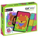 COFFRET CLIC'EDUC MOSAIQUES - MALLETTE 10 PLANCHES ET 675 PIONS NATHAN