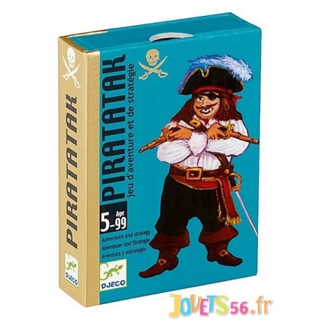 JEU CARTES PIRATATAK - Jouets56.fr - Magasin jeux et jouets dans Morbihan en Bretagne