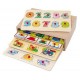 Casier 4 puzzles bois - jouets56.fr - magasin jeux et jouets dans morbihan en bretagne