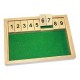 Jeu shut the box 9 en bois - jouets56.fr - magasin jeux et jouets dans morbihan en bretagne