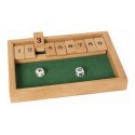 JEU SHUT THE BOX 9 EN BOIS