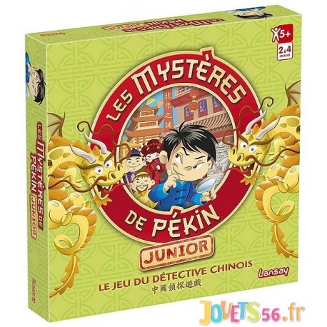 JEU LES MYSTERES DE PEKIN JUNIOR - Jouets56.fr - Magasin jeux et jouets dans Morbihan en Bretagne