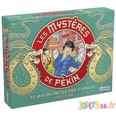 JEU LES MYSTERES DE PEKIN - Jouets56.fr - Magasin jeux et jouets dans Morbihan en Bretagne