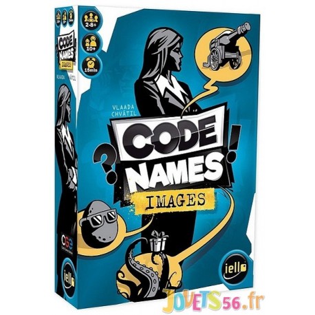 JEU CODE NAMES IMAGES - Jouets56.fr - Magasin jeux et jouets dans Morbihan en Bretagne