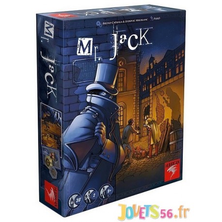 JEU MR JACK - Jouets56.fr - Magasin jeux et jouets dans Morbihan en Bretagne