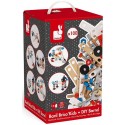 BARIL BRICO KIDS 100 PIECES BOIS