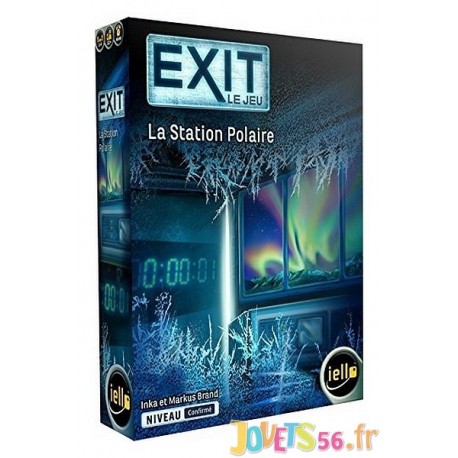 JEU EXIT LA STATION POLAIRE - Jouets56.fr - Magasin jeux et jouets dans Morbihan en Bretagne