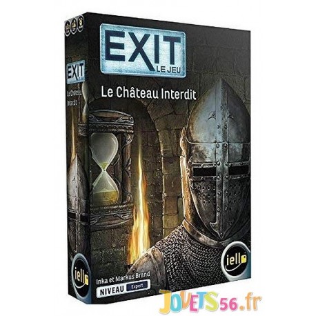 JEU EXIT LE CHATEAU INTERDIT - Jouets56.fr - Magasin jeux et jouets dans Morbihan en Bretagne