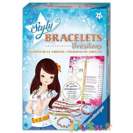 BRACELETS BRESILIENS SO STYLY - Jouets56.fr - Magasin jeux et jouets dans Morbihan en Bretagne