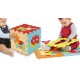 Tapis animaux 120x120cm 9 dalles mousse avec rebords - jouets56.fr - magasin jeux et jouets dans morbihan en bretagne
