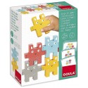 JEU LAPINS A EMPILER 12 PIECES BOIS