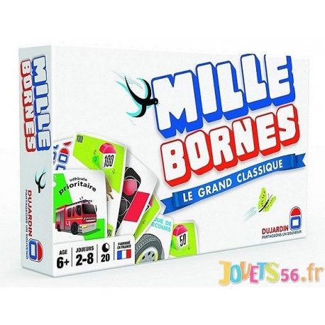 JEU MILLE BORNES LE GRAND CLASSIQUE - Jouets56.fr - Magasin jeux et jouets dans Morbihan en Bretagne