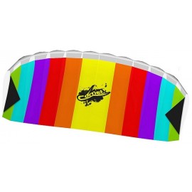 AILE 2 LIGNES STUNT FOIL COMET RAINBOW 120X55CM-jouets-sajou-56