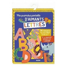 MA PREMIERE POCHETTE D'AIMANTS LETTRES - Jouets56.fr - Magasin jeux et jouets dans Morbihan en Bretagne