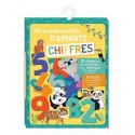 LES CHIFFRES POCHETTE D'AIMANTS 31 PIECES AVEC POSTER