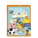 ANIMAUX DE LA FERME POCHETTE D'AIMANTS 31 PIECES AVEC POSTER