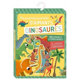 MA PREMIERE POCHETTE D'AIMANTS DINOSAURES - Jouets56.fr - Magasin jeux et jouets dans Morbihan en Bretagne