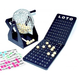 SPHERE LOTO EN METAL ET SOCLE BOIS - Jouets56.fr - Magasin jeux et jouets dans Morbihan en Bretagne