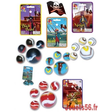 20 BILLES ET 1 BOULET PIRATAS-jouets-sajou-56