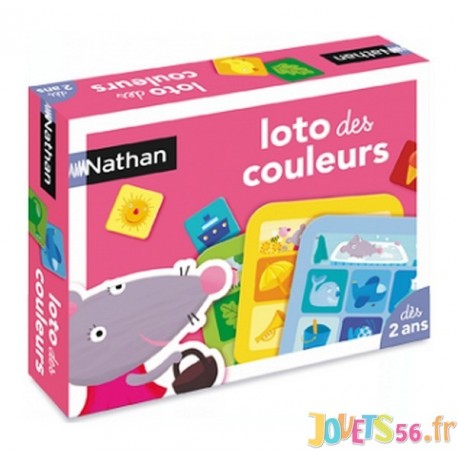 LOTO DES COULEURS - Jouets56.fr - Magasin jeux et jouets dans Morbihan en Bretagne