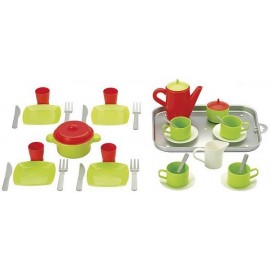 PLATEAU DINETTE 27CM GARNI  - Jouets56.fr - Magasin jeux et jouets dans Morbihan en Bretagne