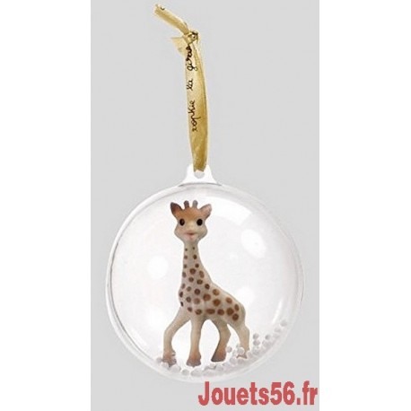 BOULE DE NOEL SOPHIE LA GIRAFE-jouets-sajou-56