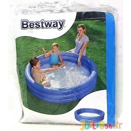 PISCINE GONFLABLE 3 BOUDINS 152X30CM ASST - Jouets56.fr - Magasin jeux et jouets dans Morbihan en Bretagne