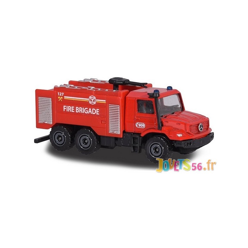 Pack 5 vehicules 1.64e street cars majorette asst 