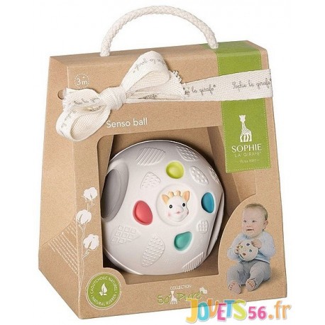 SENSO BALL SOPHIE LA GIRAFE - Jouets56.fr - Magasin jeux et jouets dans Morbihan en Bretagne