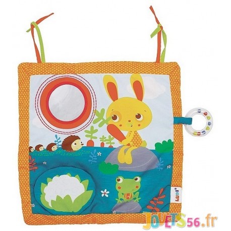 TABLEAU D'ACTIVITES TISSU A SUSPENDRE  - Jouets56.fr - Magasin jeux et jouets dans Morbihan en Bretagne