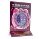 Reveil silencieux rose purple garden - jouets56.fr - magasin jeux et jouets dans morbihan en bretagne